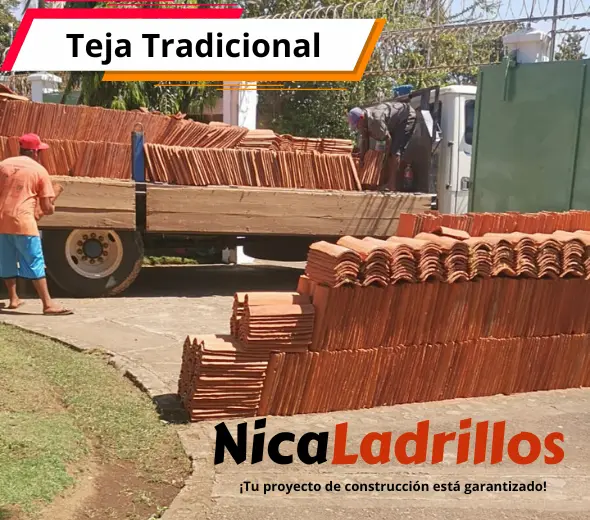Teja de Barro Nicaragüense para Techos Coloniales - Imagen 5
