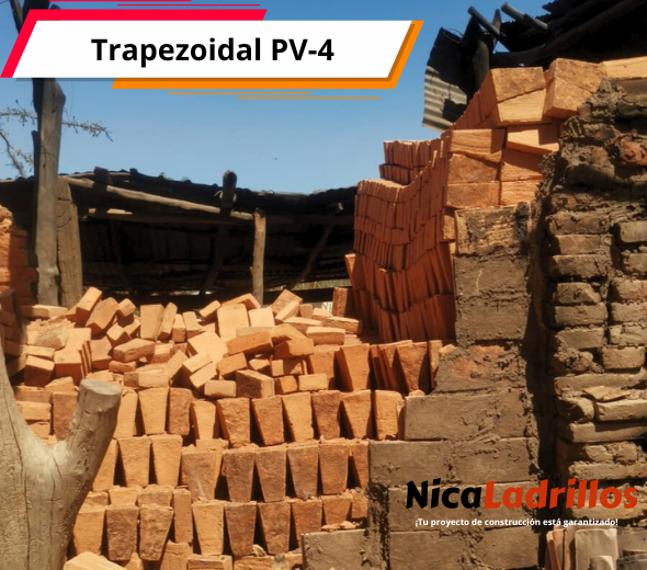 Ladrillo Trapezoidal de Barro (PV2 y PV4) - Imagen 4